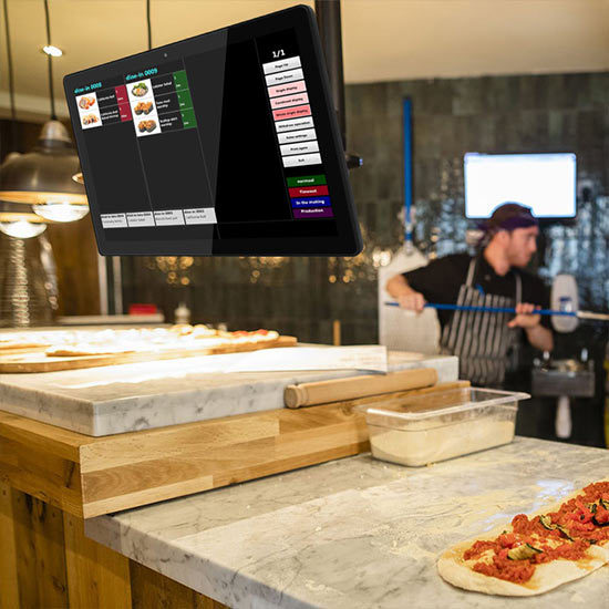 Touchscreen Kds Restaurant Monitor Pos Kitchen Display Screen