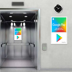 23.8 Inch Elevator Digital Information Display Elevator Video LCD Screen