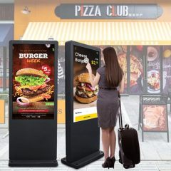 outdoor digital menu display boards for restaurant