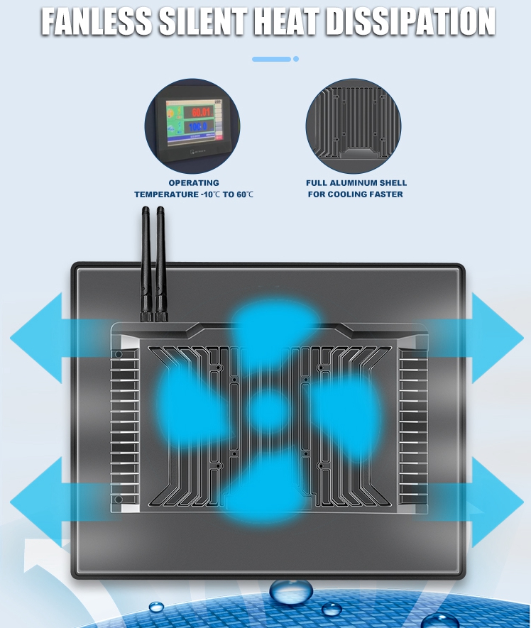 10 inch Waterproof Industrial HMI