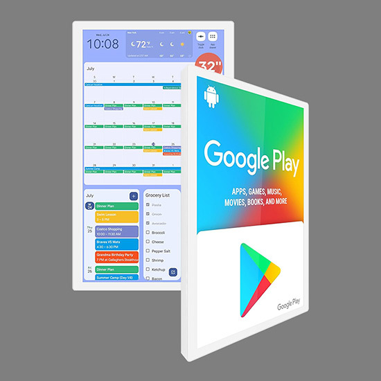 Tablet con calendario touch screen, display digitale intelligente per la casa