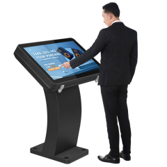 Horizontal outdoor touchscreen