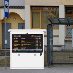 Outdoor Touch Screen Digital Display Board With NFC Camera QR Scanner