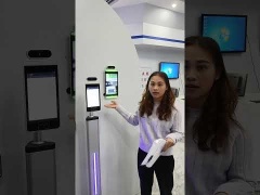 8 inch Biometric Face Recognition Access Control Attendance Machine