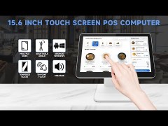 Caisses enregistreuses à écran tactile pour ordinateur de bureau, Windows et Android