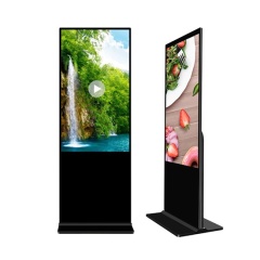 Bodenstehender LCD-Bildschirm, digitaler Werbe-Signage-Kiosk