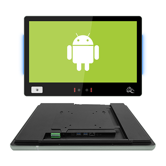 15 Inch Wall Mount Restaurant Ordering Android Windows Tablet With Barcode Scanner