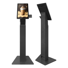 15.6 Inch Floor Standing Cashless Payment Machine Cafeteria Yo Sushi Kiosk