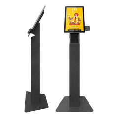 15.6 Inch Floor Standing Cashless Payment Machine Cafeteria Yo Sushi Kiosk