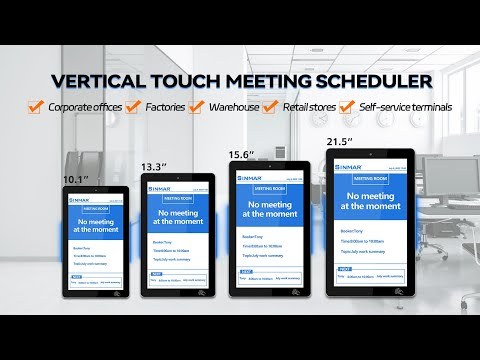 Classroom Meeting Room Vertical Tablet Touch Screen Control Panel