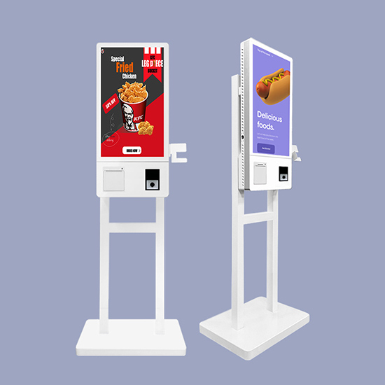 Quiosco de autoservicio de pedidos de alimentos Quiosco de punto de venta para restaurantes
