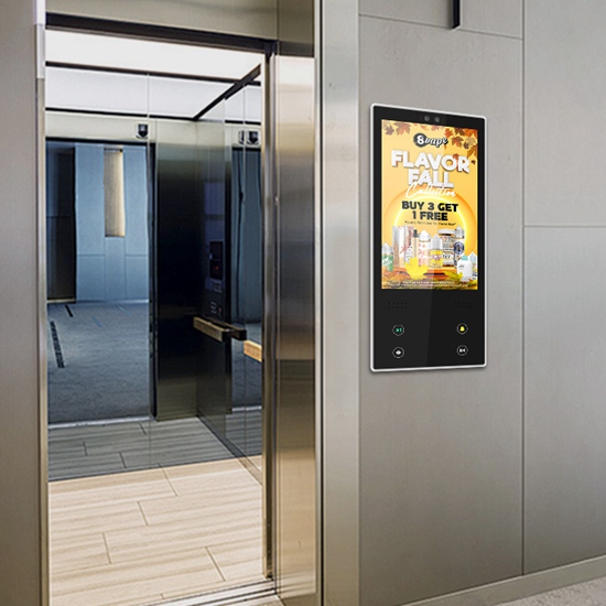 touchscreen elevator control
