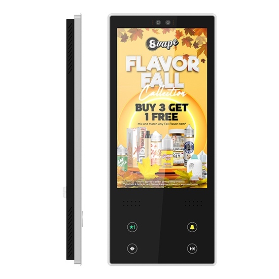 Touchscreen Control Elevator Advertising Signage Display Screen ,18.5-Inch