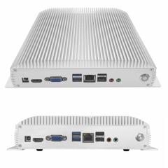 Aluminum Alloy Industrial Embedded Computer Rugged Mini Computer Windows 10