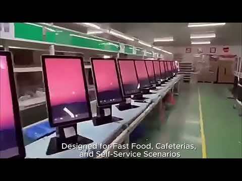 15.6 Inch Desktop Self Service Check In Kiosk Checkin Machine