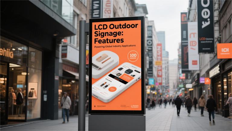 LCD outdoor digital signage manufacturer