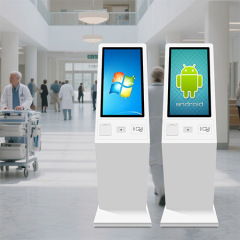 Chiosco AI self-service ospedaliero per il check-in sanitario