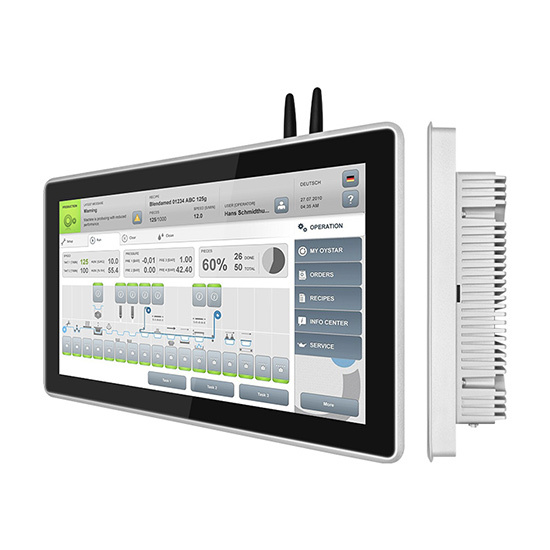 Industriell eingebetteter 13,3-Zoll-Touchscreen in Windows 10