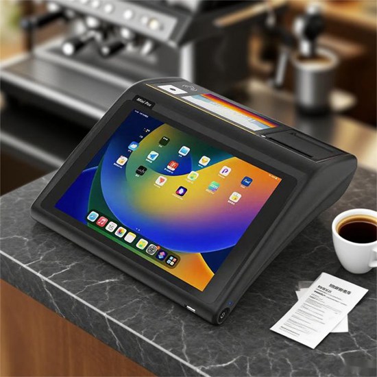 touch screen cash register with scanner
