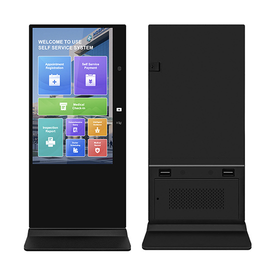 Floor Standing Visitor Management Kiosk Self Service Registration Kiosk