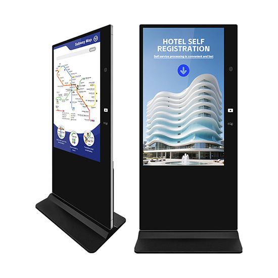 Floor Standing Visitor Management Kiosk Self Service Registration Kiosk