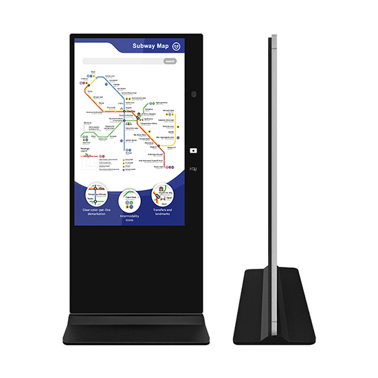 Floor Standing Visitor Management Kiosk Self Service Registration Kiosk