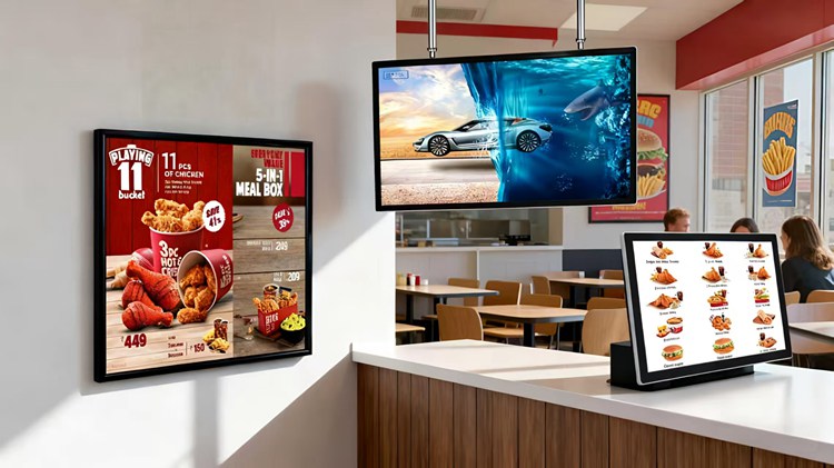 Digital Menu Screens