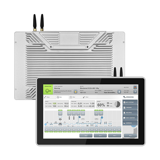 Serie PC touchscreen integrato in lega di alluminio | Display touchscreen capacitivo LCD