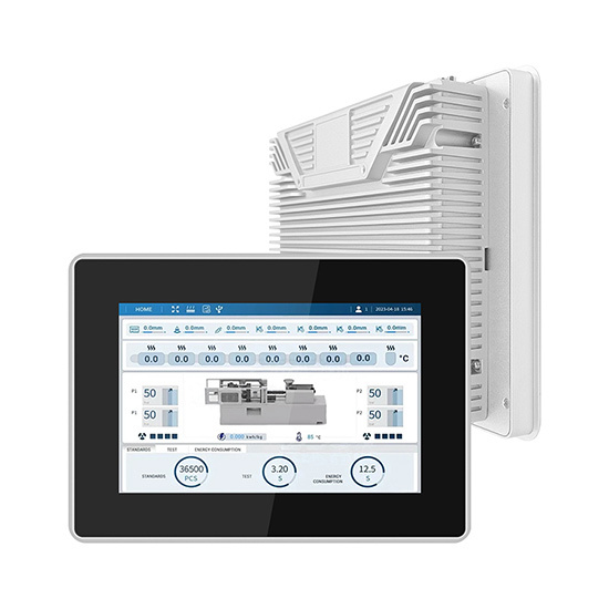 Serie PC touchscreen integrato in lega di alluminio | Display touchscreen capacitivo LCD