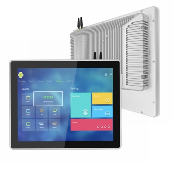 Serie PC touchscreen integrato in lega di alluminio | Display touchscreen capacitivo LCD