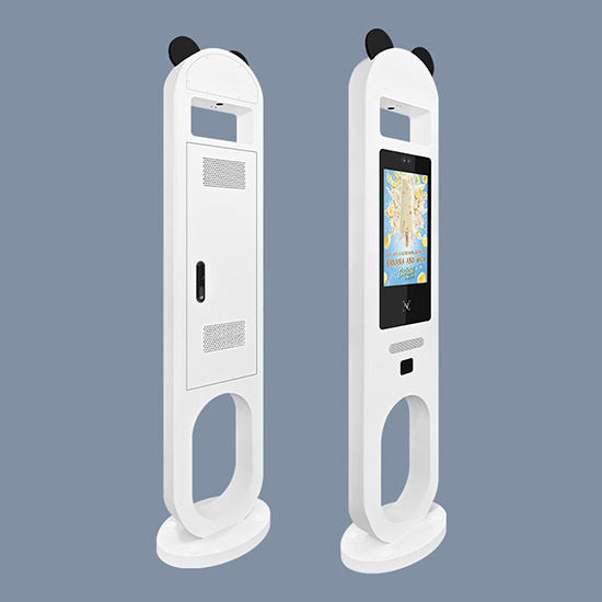 Panda Design Waterproof Outdoor LCD Touchscreen Computer Kiosk Display 15.6 Inch