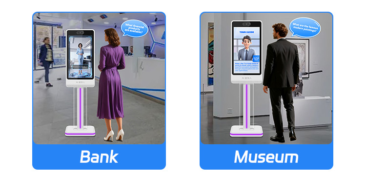 AI Kiosk | Interactive Information Kiosk | AI Digital Human Hardware