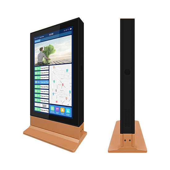 65-inch Outdoor High Resolution Double-Sided Touch Advertising Kiosk