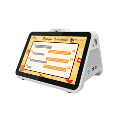 10인치 듀얼 스크린 HD 터치 디스플레이 탑재 AI 번역기