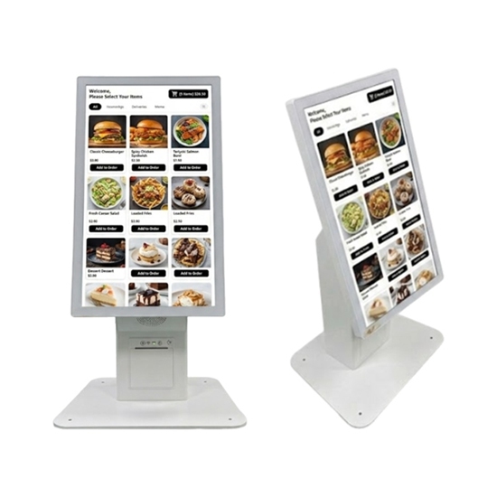 24" Tabletop Self-Service Ordering Kiosk for Retail and Catering