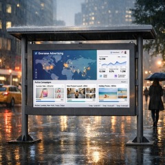 Outdoor LCD Landscape Digital Signage Kiosk