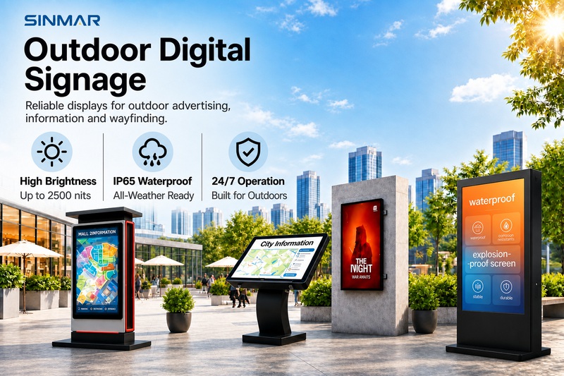 Outdoor Digital Signage Display