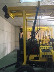 150m cheap price used truck mounted portable small water well drilling rig for Nigeria