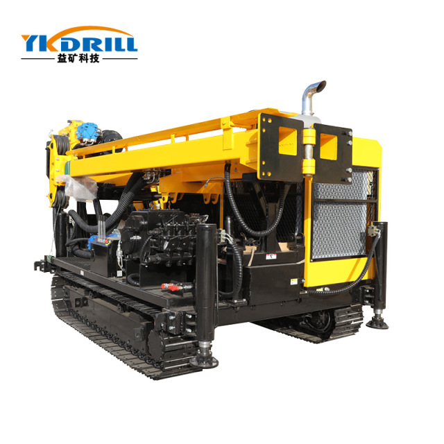 600m Deep Hard Rock Water Drilling Rig Machine / Rock Well Drilling Rig Machine