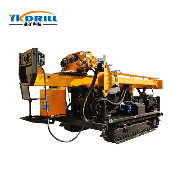 600m Deep Hard Rock Water Drilling Rig Machine / Rock Well Drilling Rig Machine