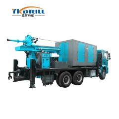 Truck-Mounted High-Power Diesel Engine Water Well Drilling Rig Truck-Mounted Water Well Drilling Rig