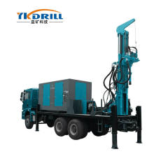 Truck-Mounted High-Power Diesel Engine Water Well Drilling Rig Truck-Mounted Water Well Drilling Rig
