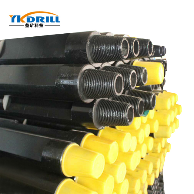 Api 89mm Mining Water Well Drill Rod With 121mm Pin Box Couplings