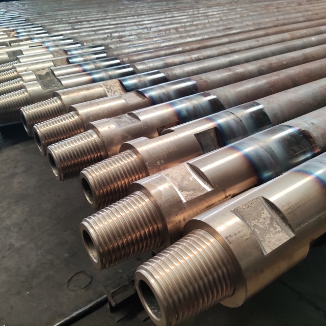 4.5m Length 4 Inch Core Water Well Drilling Rods For Sale