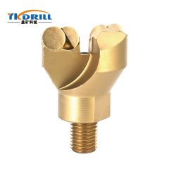2 3 wings PDC bits anchor shank coal drill bit for mining