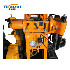 XY-1A with 50m drill rods driven by diesel engine Diameter of hole 110mm