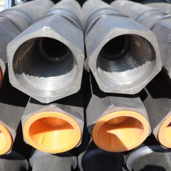 OD:60.33mm 7.11mm thickness ,EU- S135 NC26(2 3/8"IF),R2 length API 5D water well drill pipe