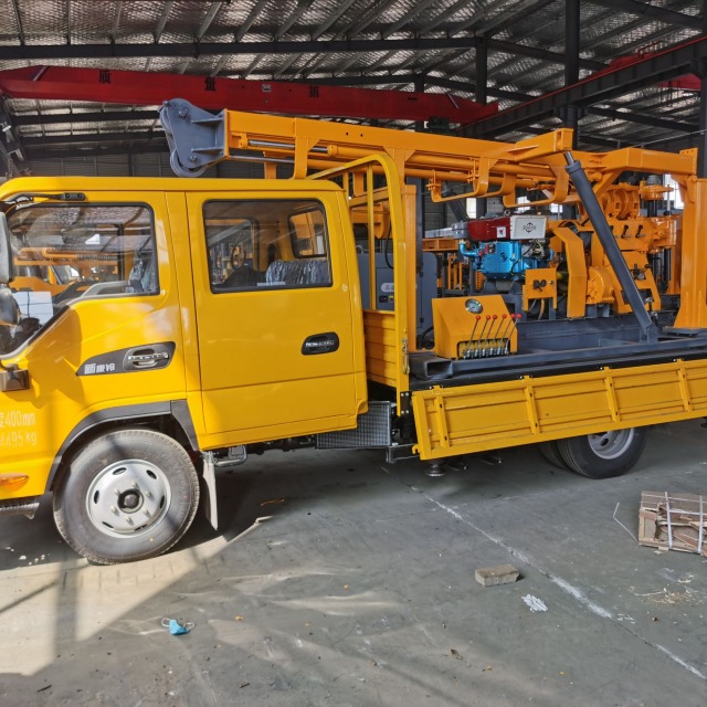 200m 300m 500m truck-mounted drilling-rigs 600m dry rotary truck mounted drilling rigs