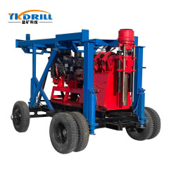 High quality export more than 10 years hydraulic type drilling rig with BW160 mud pump