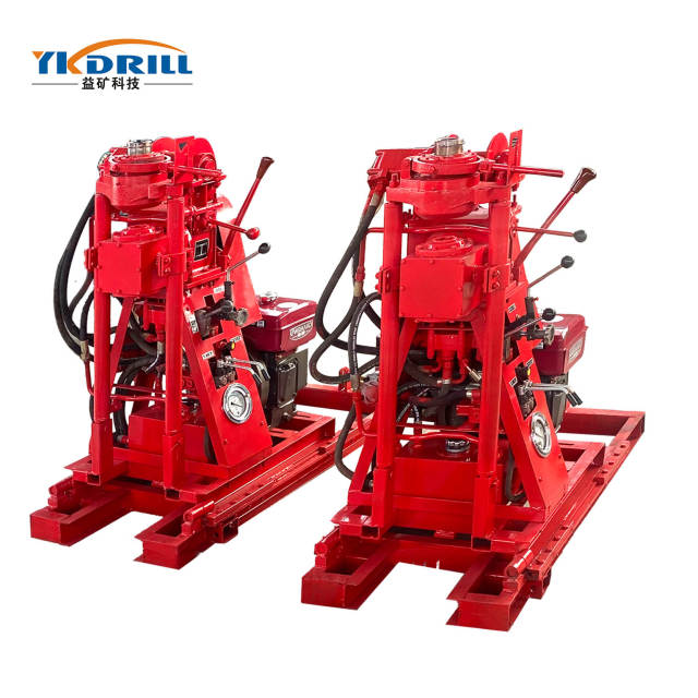 New Product 50m Hydraulic Portable Diesel Engine Water Well Drilling Rig Machine For Sale